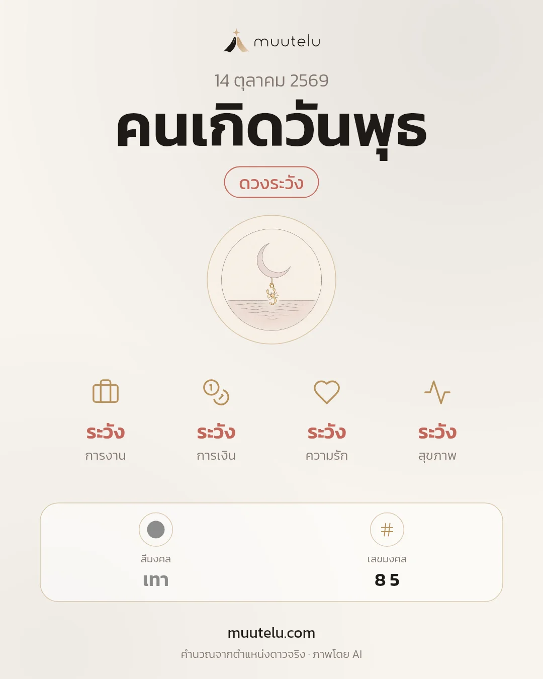 การ์ดดวง คนเกิดวันพุธ