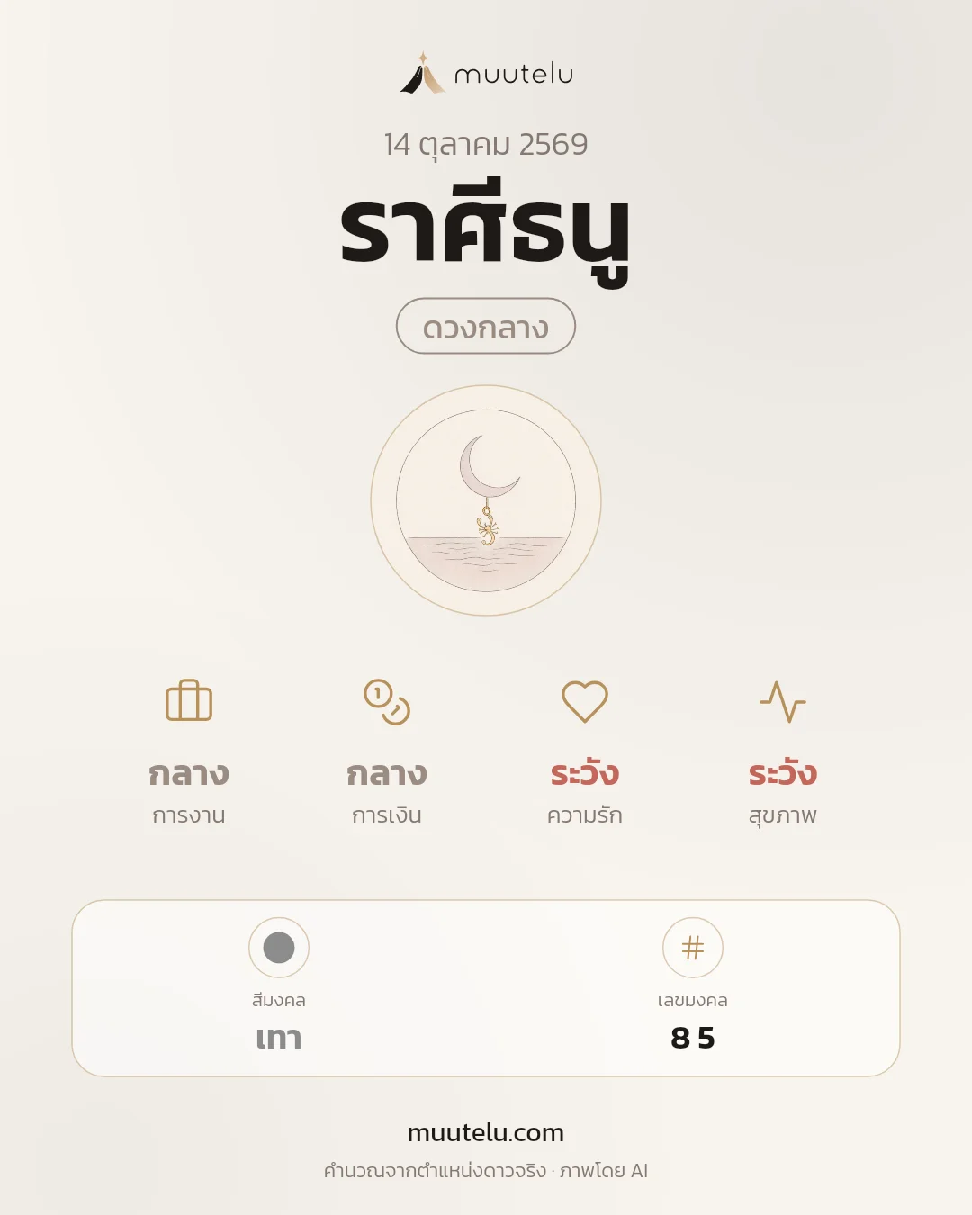 การ์ดดวง ราศีธนู