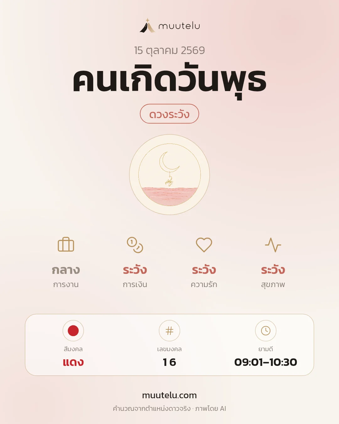 การ์ดดวง คนเกิดวันพุธ