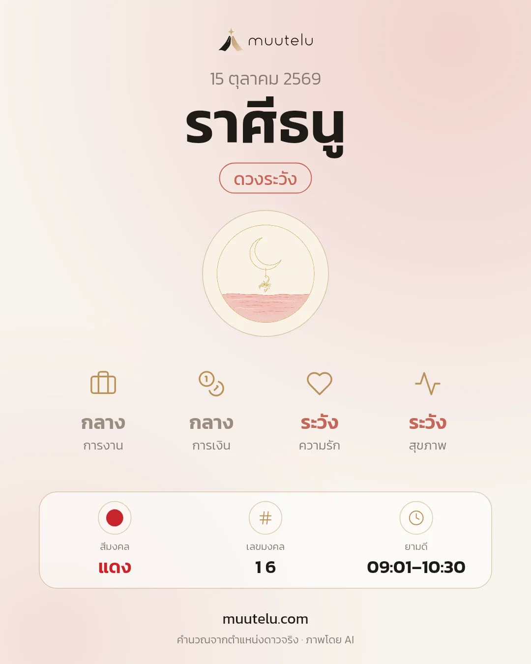 การ์ดดวง ราศีธนู