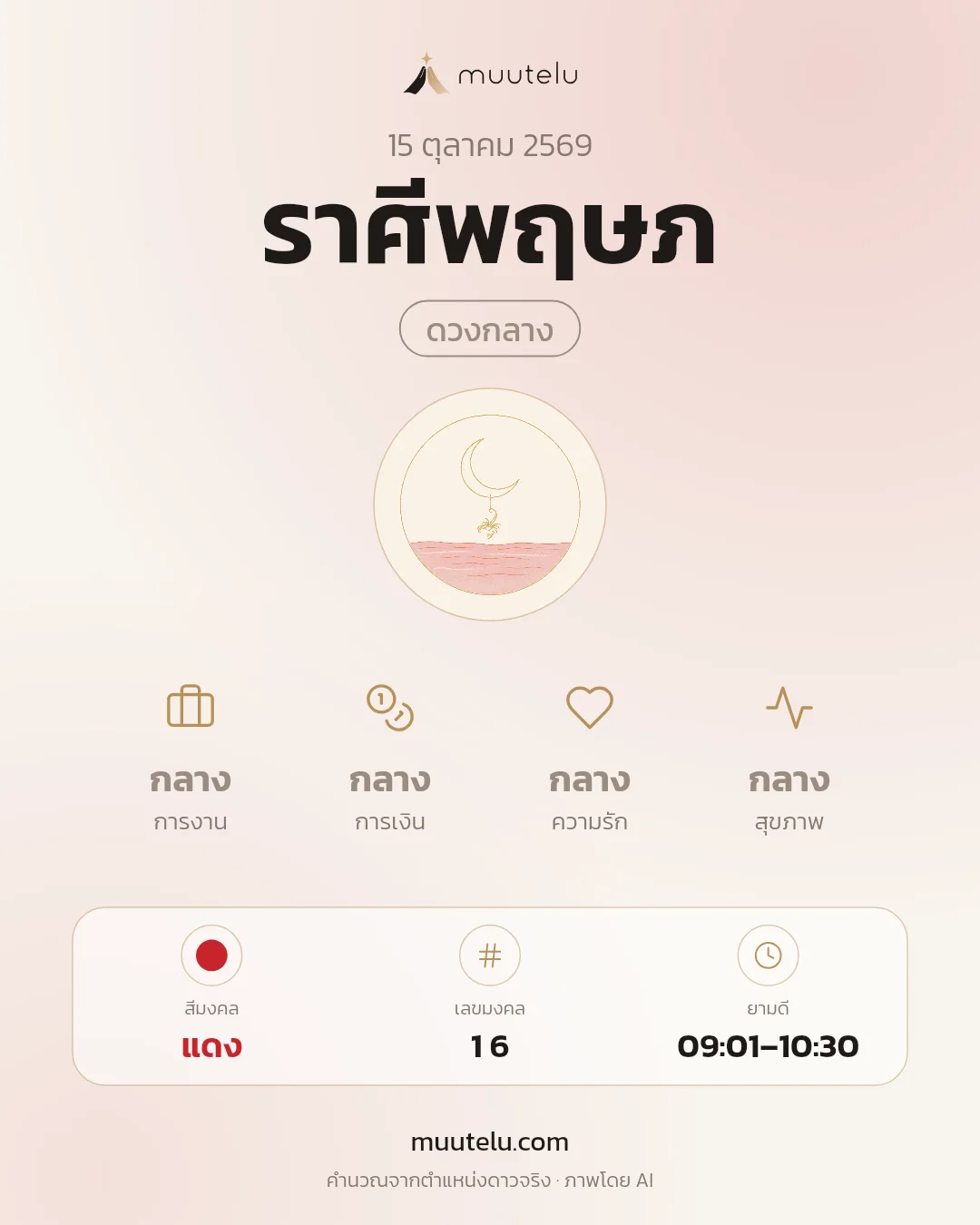 การ์ดดวง ราศีพฤษภ