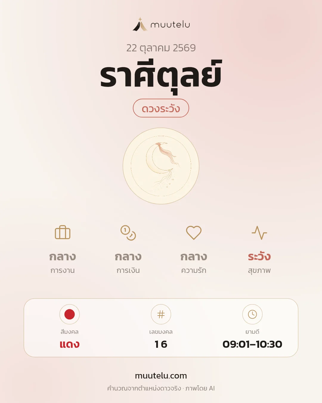 การ์ดดวง ราศีตุลย์