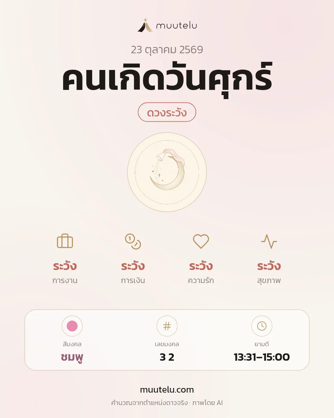 การ์ดดวง คนเกิดวันศุกร์