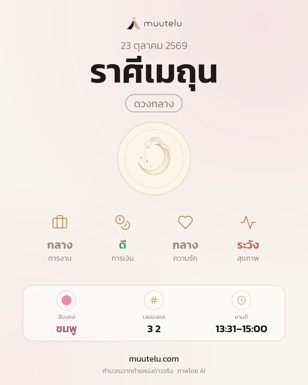 การ์ดดวง ราศีเมถุน