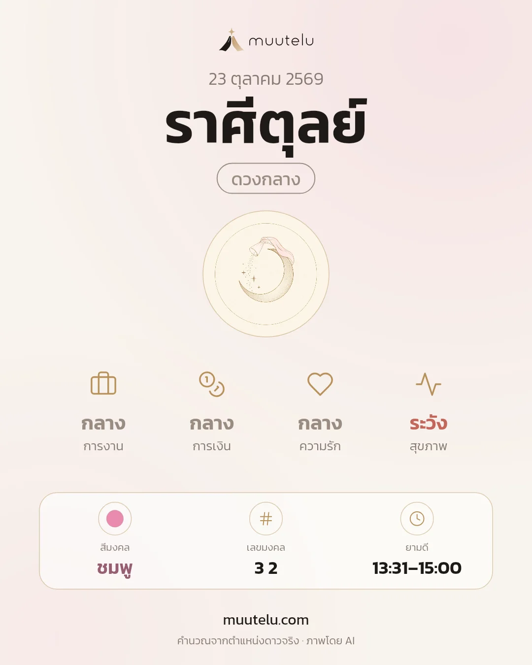 การ์ดดวง ราศีตุลย์