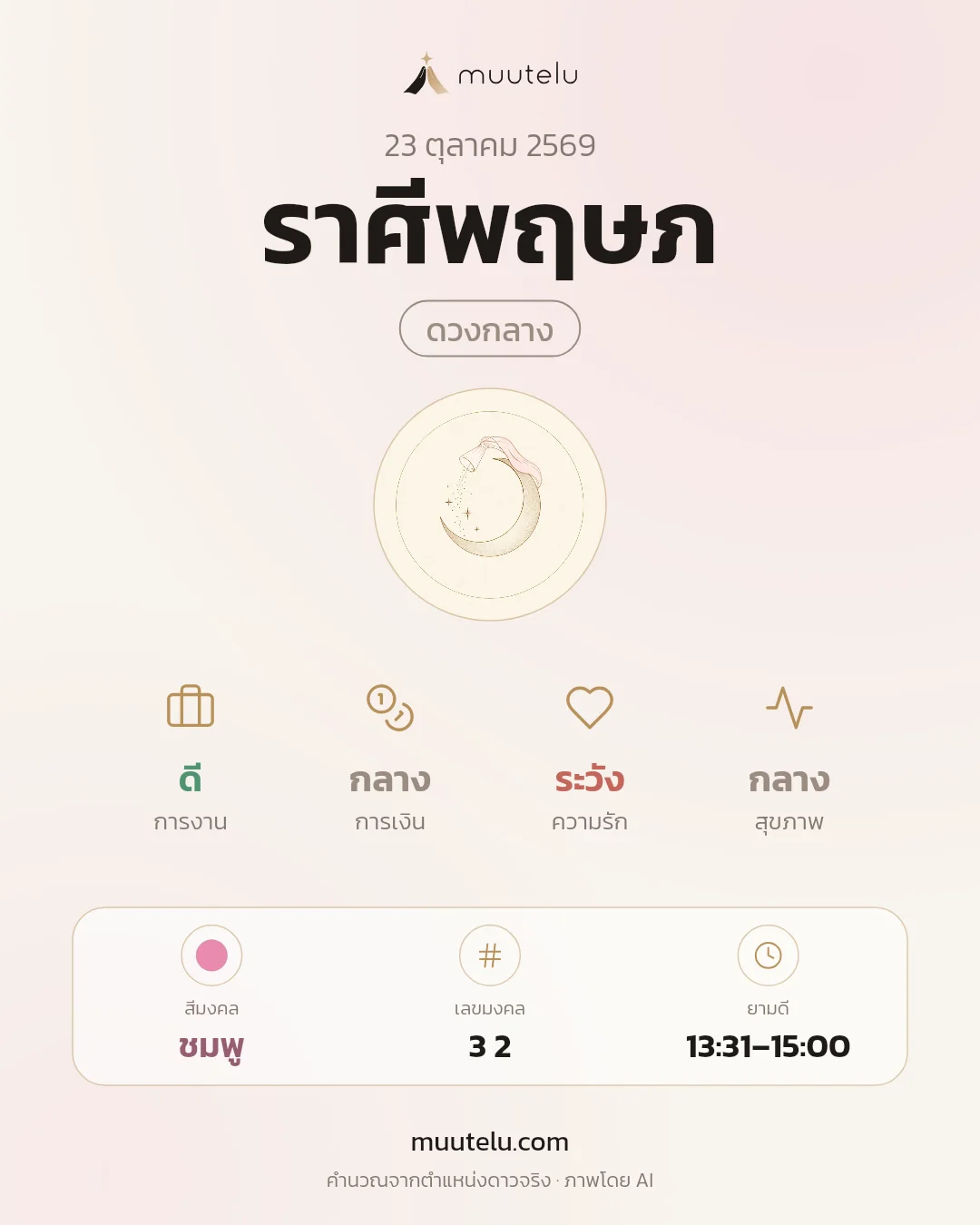 การ์ดดวง ราศีพฤษภ
