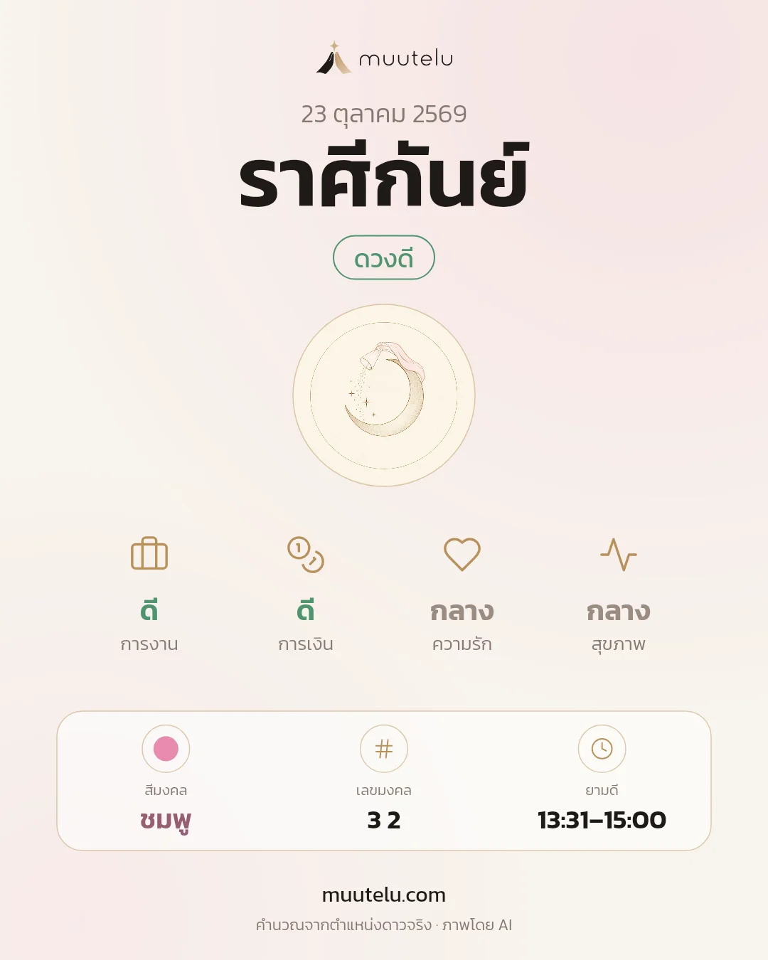 การ์ดดวง ราศีกันย์